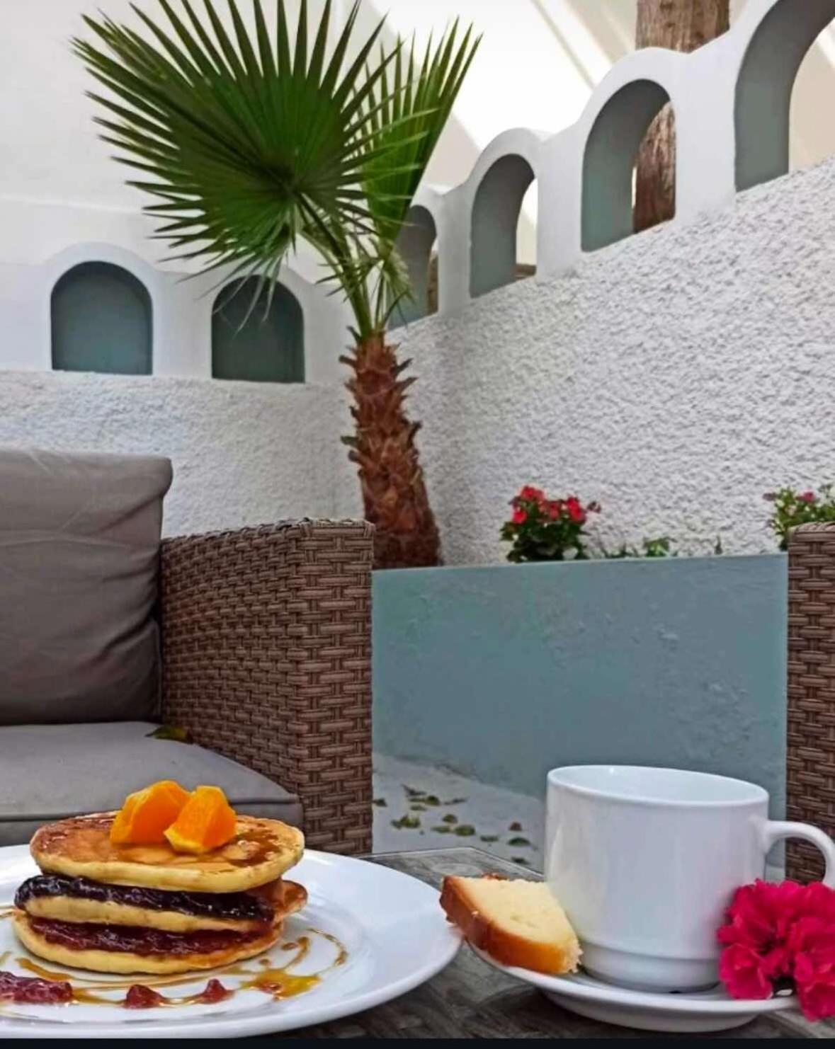 Lefkothea Hotel Kamari  Bagian luar foto